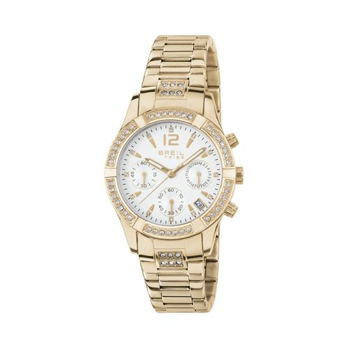 Chronograph Breil Gold Kollektion C'Est Chic - frau