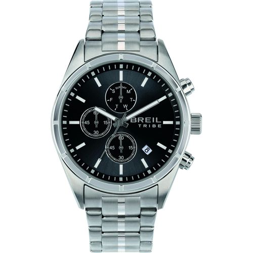 Herrenuhr Breil EW0694 Schwarz Silberfarben