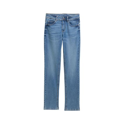 TOM TAILOR Damen TTALEXA STRAIGHT Jeans, blau, Uni, Gr. 30/30