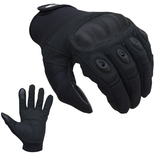 Motorradhandschuhe PROANTI Gr. XXL, schwarz, Handschuhe, XXL, Obermaterial: 40% Polyurethan, 30% Nylon, 30% Polyester, Kurze Sommer Motocross- Rollerhandschuhe