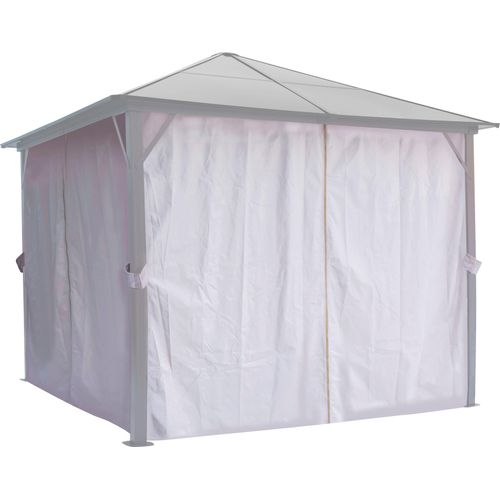 Pavillonseitenteil KONIFERA, beige, Polyester, Pavillonseitenteile, für Pavillon Aruba 2.0, BxT: 300x300 cm, UV-beständig, wasserdicht