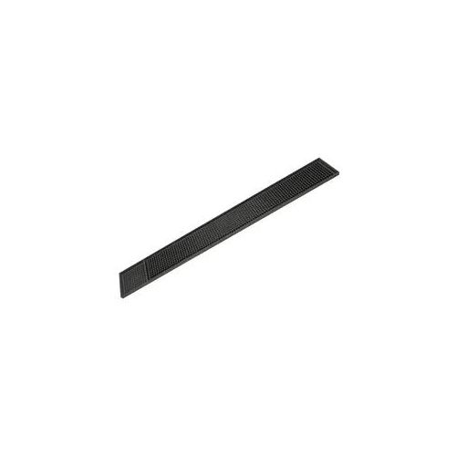 Barmatte schwarz, mit Shot - 1 x 8 x 60cm