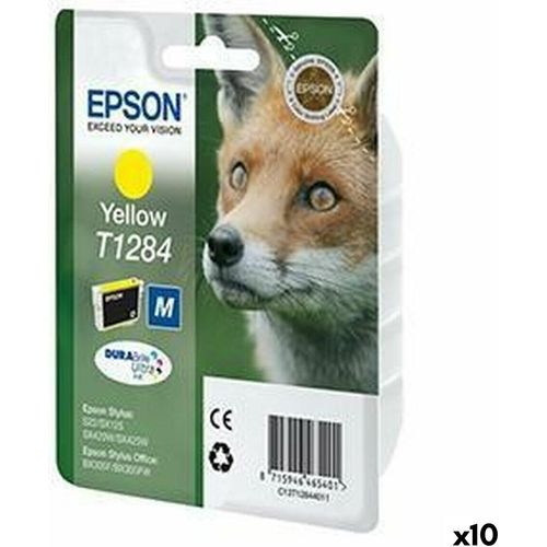 Tintenpatrone Original Epson T1284 gelb Packung mit 10 Stück