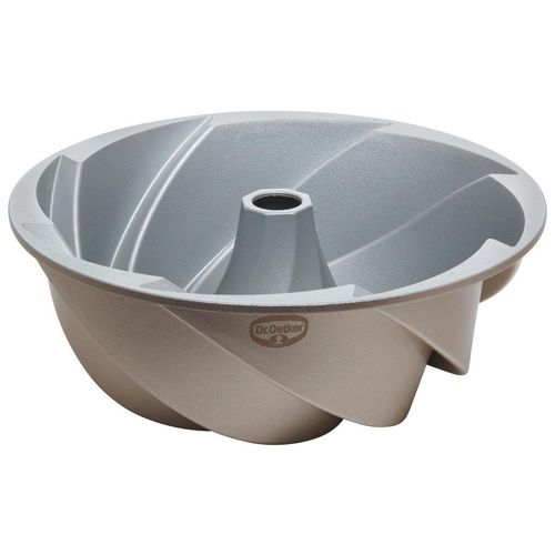 Dr.Oetker Gugelhupfform Back-Kunst , Creme , Metall , 9 cm , antihaftbeschichtet , Backen, Backformen, Gugelhupfformen
