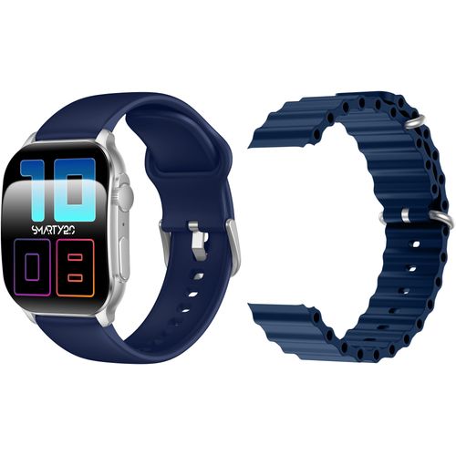 Smartwatch SMARTY 2.0, blau, Smartwatches, Armbanduhr, Damenuhr, Herrenuhr, Android5.0+, Apple iOS 9.0+
