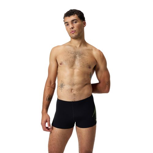 Badehose SPEEDO, Herren, Gr. 5, N-Gr, gelb (gelb, yello), Obermaterial: 100% Polyester, sportlich, Badehosen