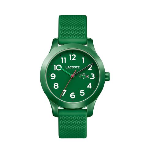 Lacoste Kinder Quarzuhr Silikonarmband Grün Armbanduhr Sport Analog