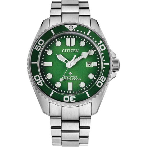 Nur Zeit Citizen Silber Mit Schraube Kollektion Promaster - mann