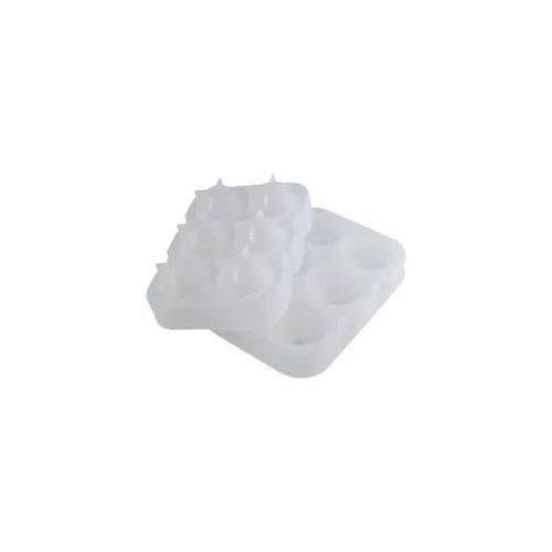 Eiswürfelform, Silikon - 6 Kugeln (4,5cm)