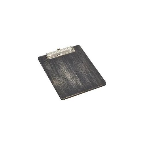 Klemmbrett DIN A5, Holz - schwarz