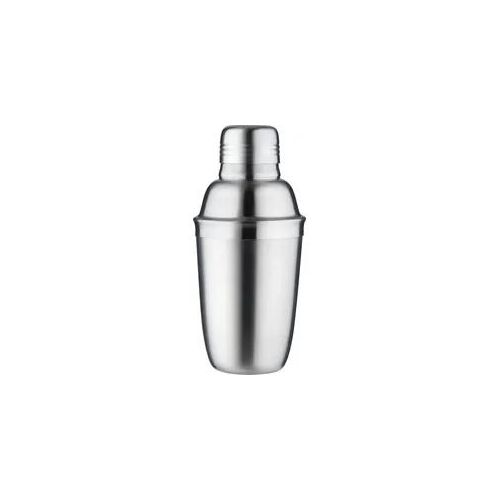 Mini Cocktail Shaker, dreiteilig, Edelstahl, 300ml