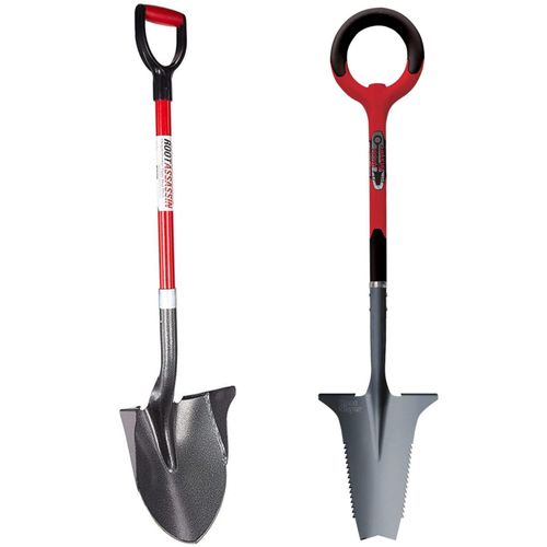 Root Slayer® Radius Garden Wurzelspaten + Schaufel mit Stiel Root Slayer Set Root Assassin