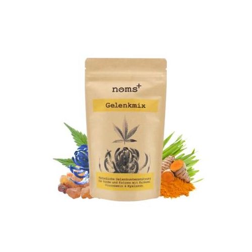 noms+ Gelenkmix für Hunde & Katzen mit Teufelskralle, Kurkuma & Glucosamin 150g