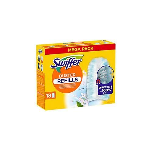 Staubwedelbezug Swiffer Duster Staubmagnet, duftend, Polyester, Nachfüllpackung mit 18 Stück