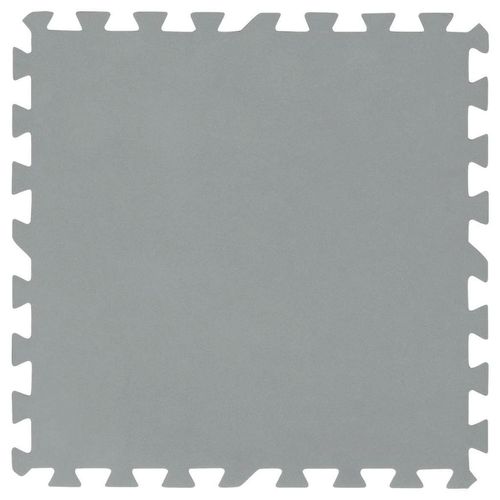 Bestway Bodenschutzmatte , Grau , Kunststoff , 50x50 cm , SGS-geprüft , Freizeit, Pools und Wasserspaß, Poolzubehör, Weiteres Poolzubehör