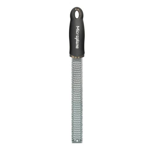 Microplane Reibe Premium Classic , Schwarz , Metall, Kunststoff , 32x3.5x3 cm , Kochen, Küchenhelfer, Küchenreiben