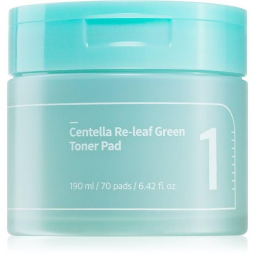 Numbuzin No. 1 Centella Re-Leaf Green Toner Pad toner pads voor Kalmering van de Huid 70 st