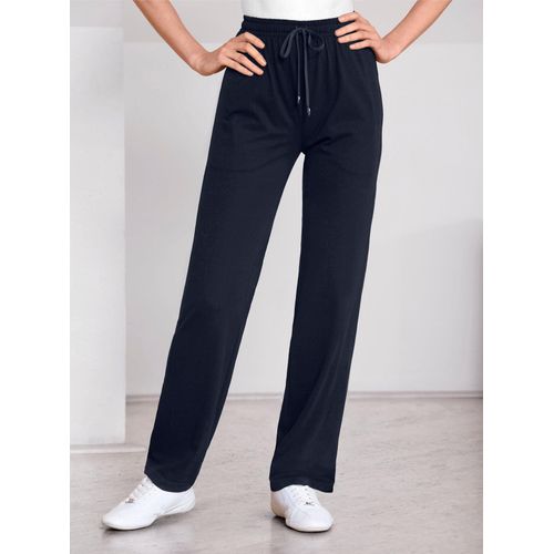 Sporthose CATAMARAN, Damen, Gr. 20/21, Kurzgrößen, lila (schwarz, malve), 100% Baumwolle, unifarben, lang, Hosen