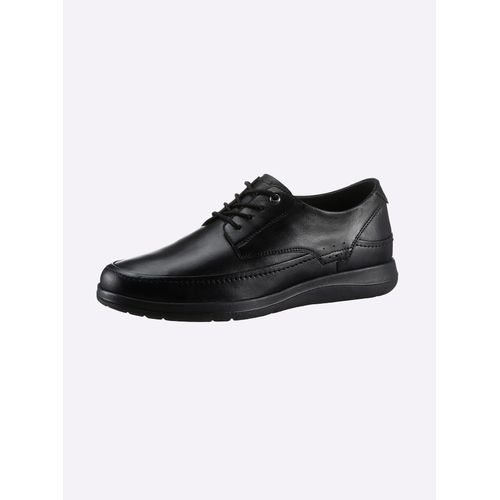 Schnürschuh CLASSIC, Herren, Gr. 43, schwarz, Glattleder, Leder, Basic, Schuhe