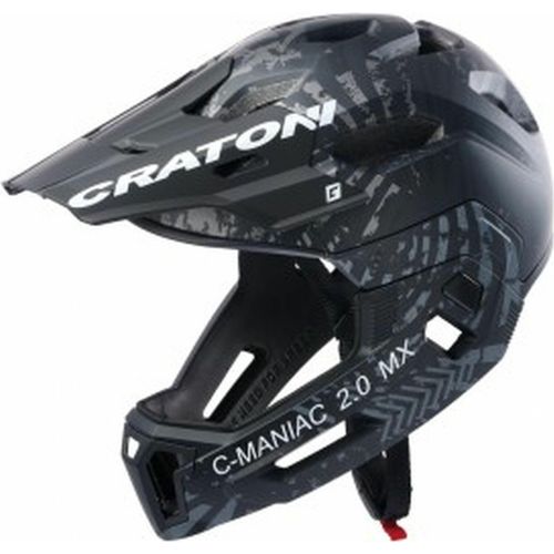 Cratoni C-Maniac 2.0 Crosshelm Integral schwarz-anthrazit matt größe S-M (52-56 cm) 110302H1