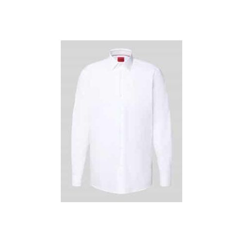 Modern Fit Business-Hemd mit Knopfleiste Modell 'Valerio'