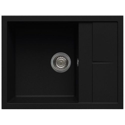 Granitspüle mit Abtropffläche Elleci UNICO 125 G40