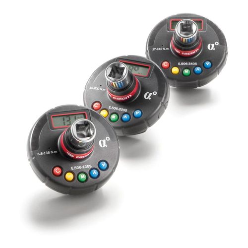 Facom Drehmoment-/Winkel-Adapter für Drehmomentschlüssel mit Anzeige und Signalton, E.506-135S)