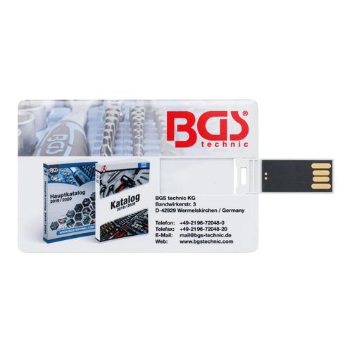 BGS USB-Stick USB, 32 GB, im Kreditkartenformat ; BGS technic)
