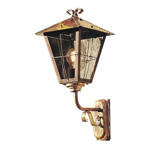 Konstsmide Fenix Up massiver Kupfer, rauchfarbenes Acrylglas, Hand EU 433-900