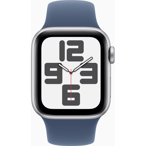 Apple Watch SE Cell/40mm/Silber/Sportband/Denim/-M/L
