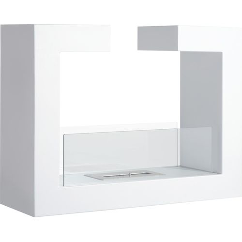 HOMCOM Kamin Bioethanol Biokamin Kaminofen Standkamin 1,5 L 3 Stdn. 78 x 25 x 58 cm
