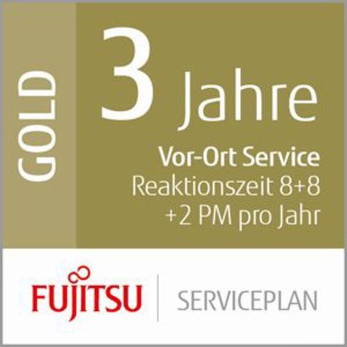 Fujitsu 3 Year Onsite Service - 8+8+2PM