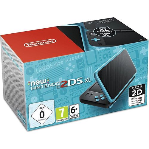 New Nintendo 2DS XL Konsole - schwarz/blau