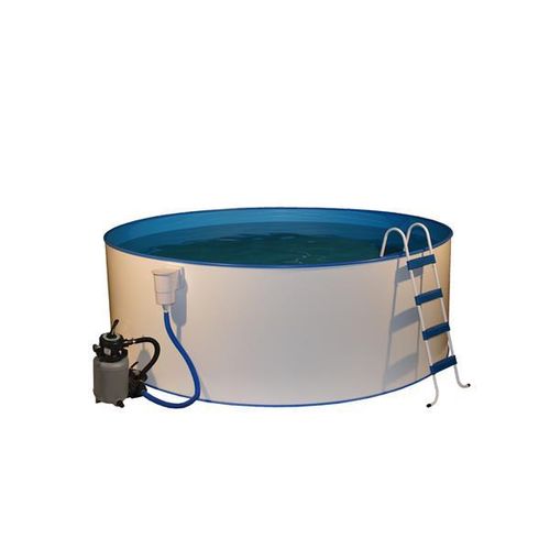 Pool / Stahlwandpool myPool Trend rund Sandfilter Ø 400x120cm