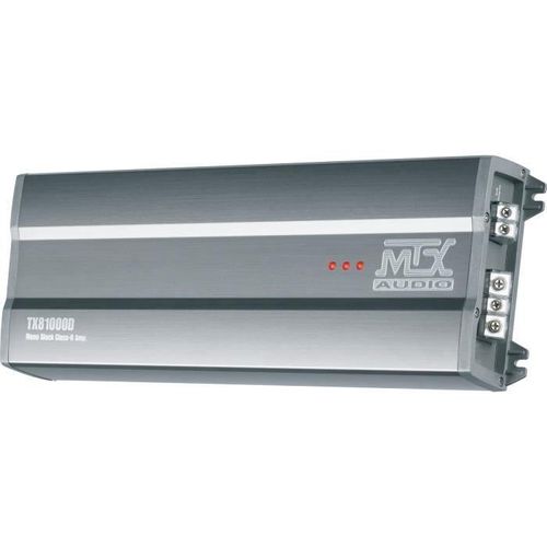 MTX TX81000D 12V Verstärker Mono Class-D 1x1000W RMS Aluminium Block