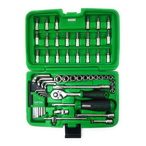 TOPTUL Werkzeugset GCAI5102 Werkzeugsatz,Steckschlüsselsatz,Werkzeug Set,Werkzeug Kit