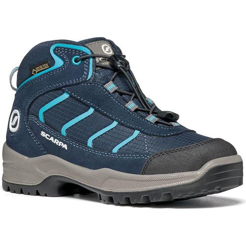 Wanderschuhe Mistral GTX (Kinder) – Scarpa, Farbe:navy/turquoise, Größe:31 (12,5K UK)