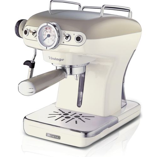 Siebträger-Espressomaschine Vintage creme