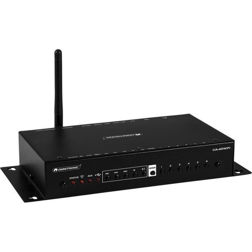 OMNITRONIC CIA-40WIFI WLAN Multiroom Streaming Verstärkersystem