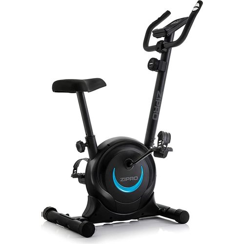 Zipro One S Heimtrainer Fahrrad für Zuhause Magnet Fahhrad bis 110 kg Magnete Exercise Bike Fitnessbike Fitness Fahrrad Hometrainer Cardio Fahrrad Computer Fitness Geräte Zuhause