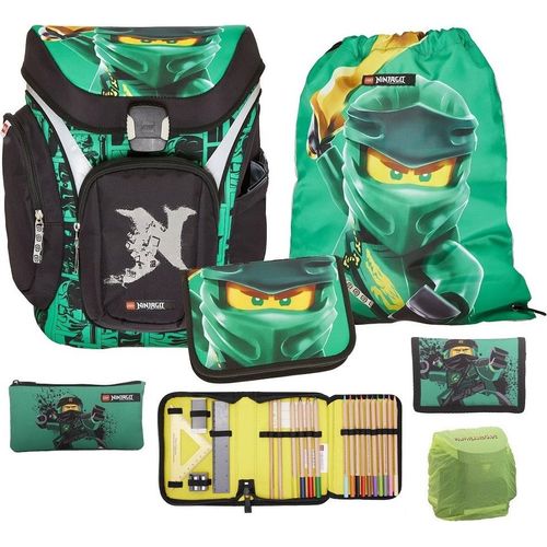 Lego Ninjago Schulranzen Set EXPLORER GOLDEN POWER (2024) 6-teilig mit Federmappe