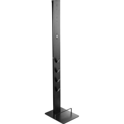 Halterungsprofi Aluminium Staubsaugerständer für Dyson Akkustaubsauger V15, V12, V11, V10, V8, V7, V6 oder Gen5 Schwarz