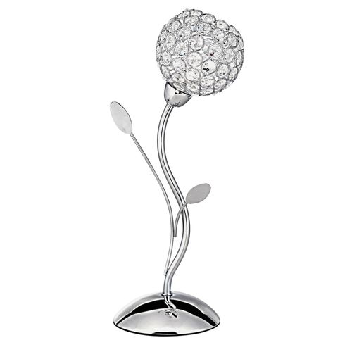 Tischleuchte, Chrom, H 38 cm, BELLIS II