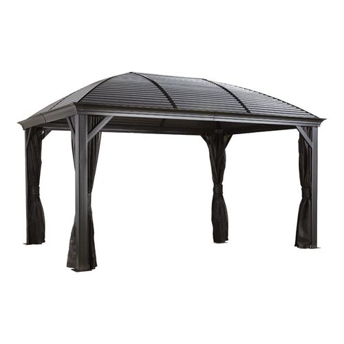 Sojag Moreno 1014 Hardtop Pavillon mit Moskitonetz 3x4 m