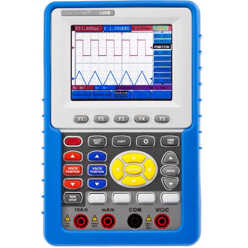 PeakTech P 1205 - 20 MHz / 2 CH Hand-Oszilloskop mit Digitalmultimeter