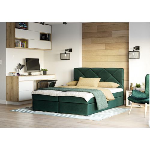 Boxspringbett Schlafzimmerbett MILTON 180x200cm Grün