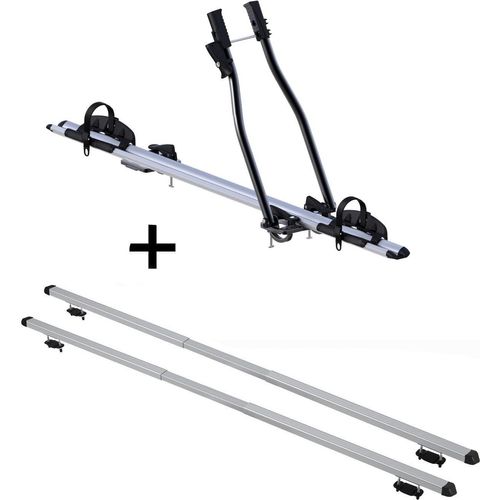 Fahrradträger SAGITTAR + Dachträger RAPID kompatibel mit Chevrolet Cruze Kombi (5Türer) ab 11