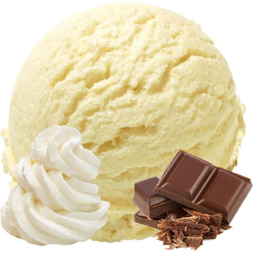 Gino Gelati Stracciatella Eispulver - Italienisches Speiseeis für Zuhause, einfache Zubereitung für Eismaschine und ohne (100 Kg)