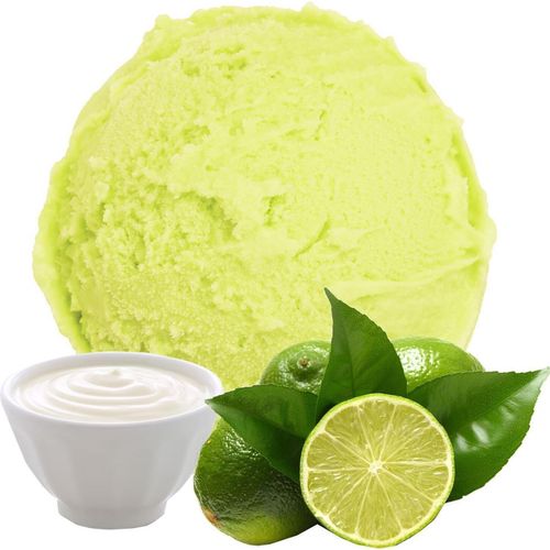 Gino Gelati Veganes Eispulver Joghurt-Limette - Zucker- & Laktosefrei (100 Kg)
