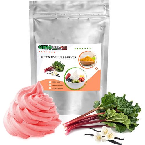 Vanille Rhabarber Frozen Joghurt Pulver 10 kg